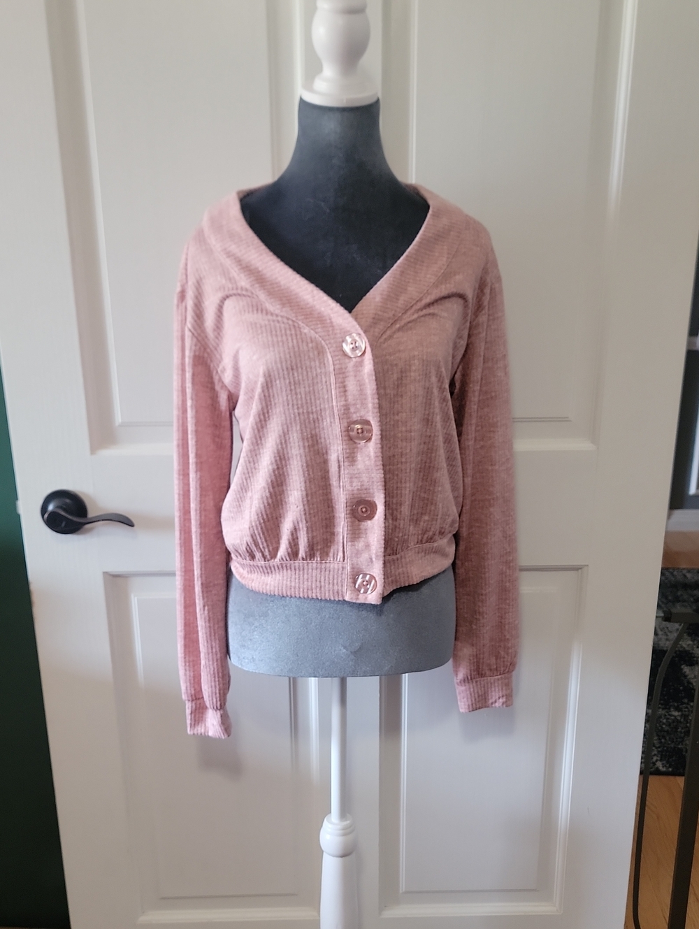 Jockey Pink Lounge Sweater Small